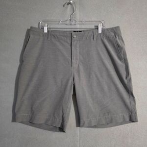 Faherty Mens Ice Grey 9" All Day Shorts 1.0 MSC0012 Size 36